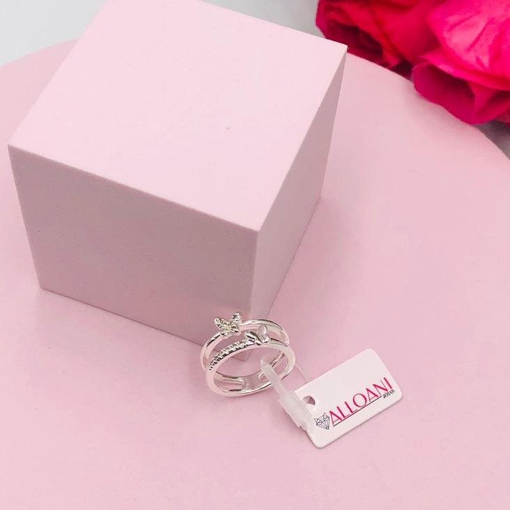 Anel Duplo Borboletas N 13