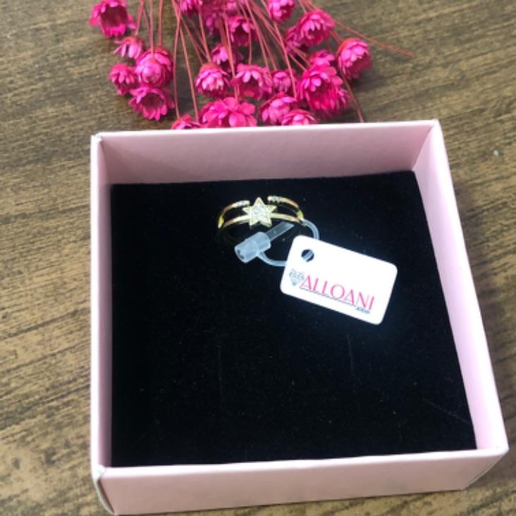 Anel Estrela Cravejado