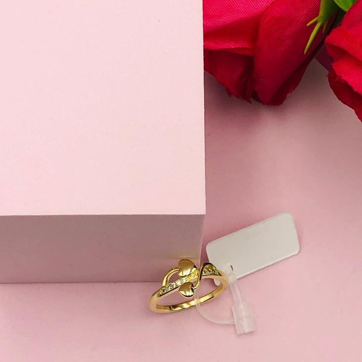 Anel Interlaçado Corações N 12