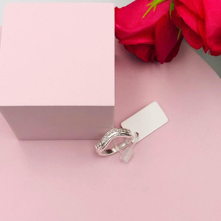 Anel Onda Cravejado N 14