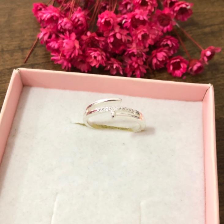 Anel Prego Cravejado N 23