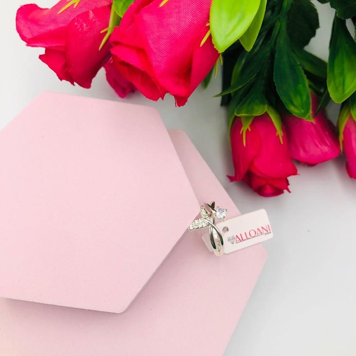 Anel Rabo de Baleia Cravejado N°22