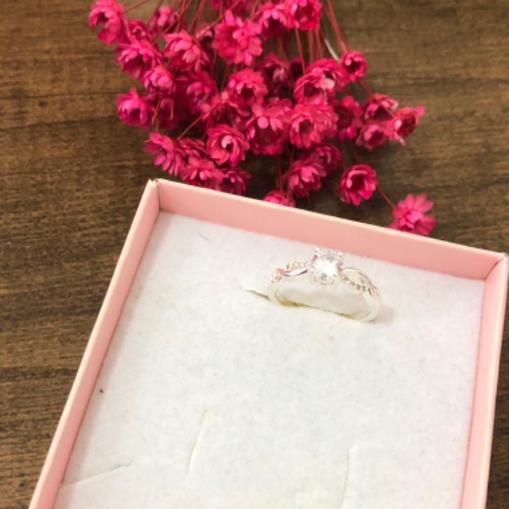 Anel Solitário Cravejado N 22