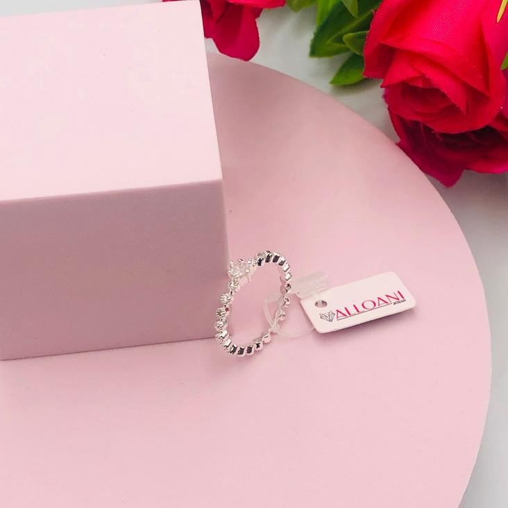 Anel Solitário Cravejado N 22