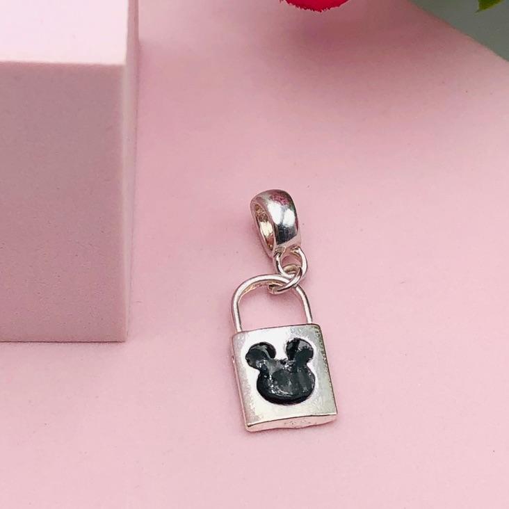 Berloque Cadeado Mickey Mouse