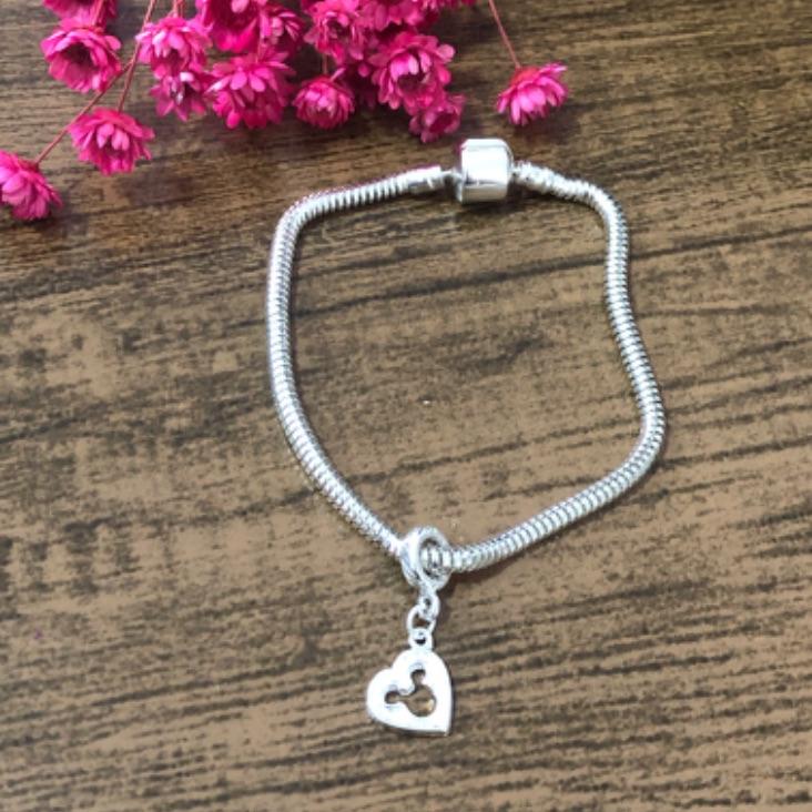 Berloque Coração Mickey Mouse