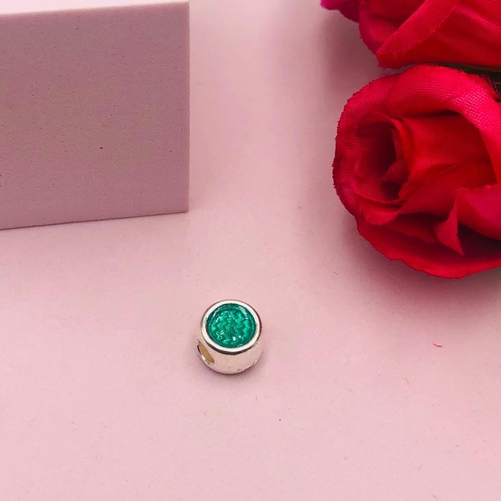 Berloque Espaçador verde