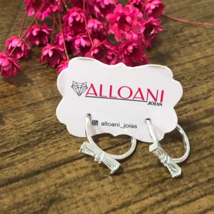 Brinco Argola com Laço