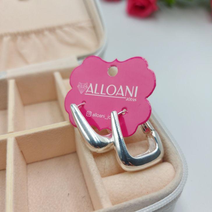 Brinco Argola Gota Lisa Grande