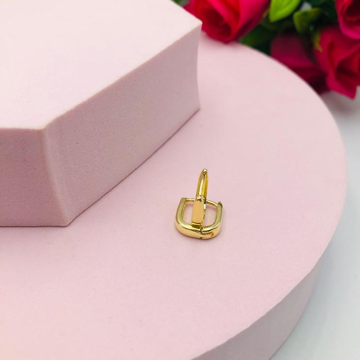 Brinco Argola Quadrada