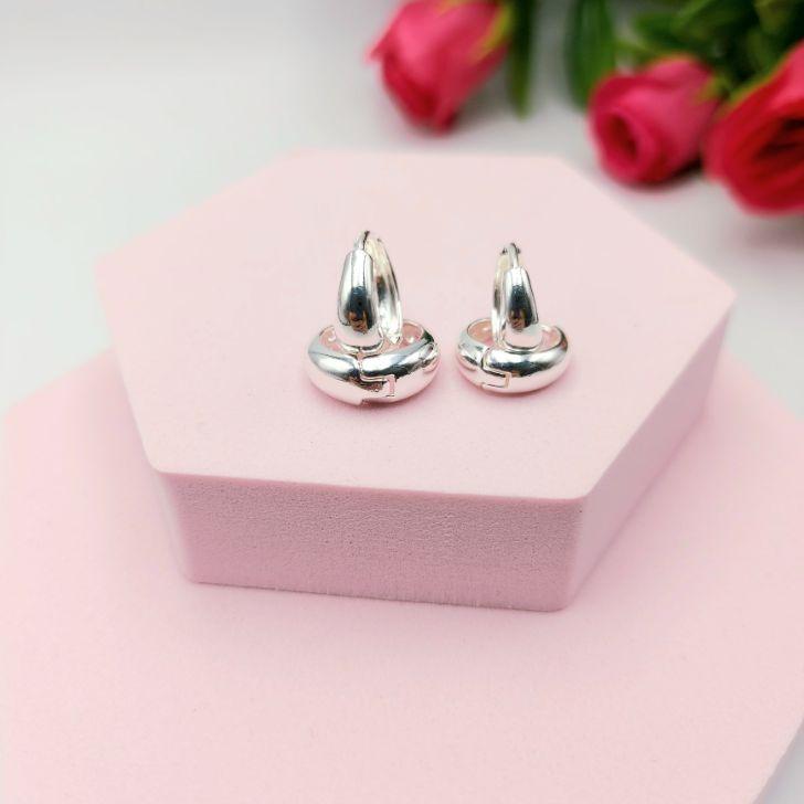 Brinco Argola Redonda Duo