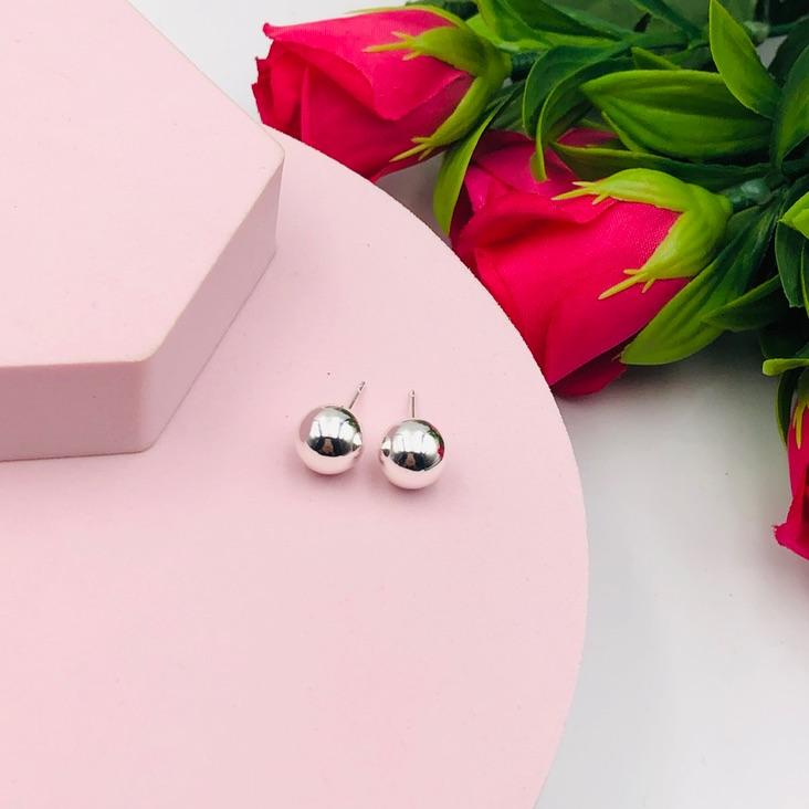 Brinco Bolinha Prata