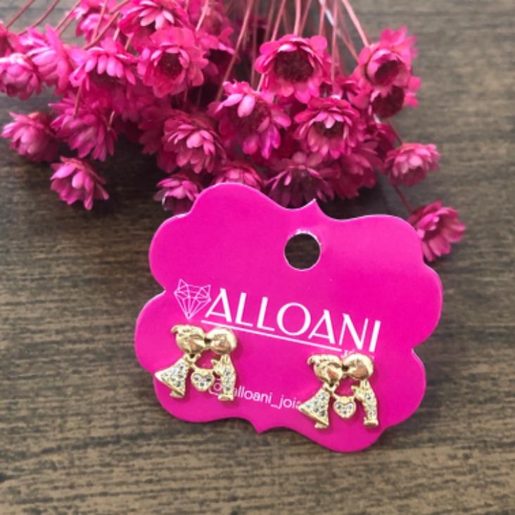 Brinco Casal Cravejado