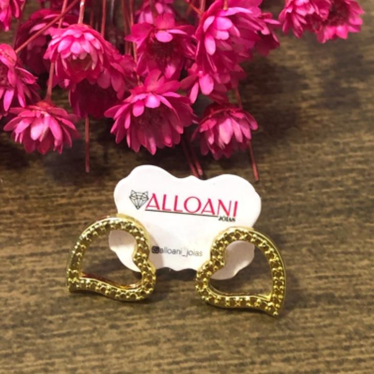 Brinco Coração de Lado