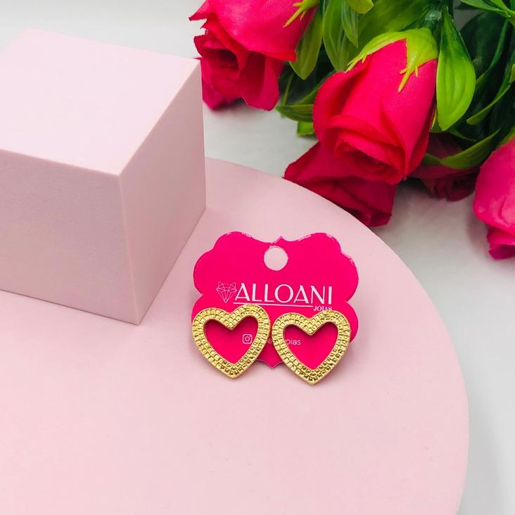 Brinco Coração Grande