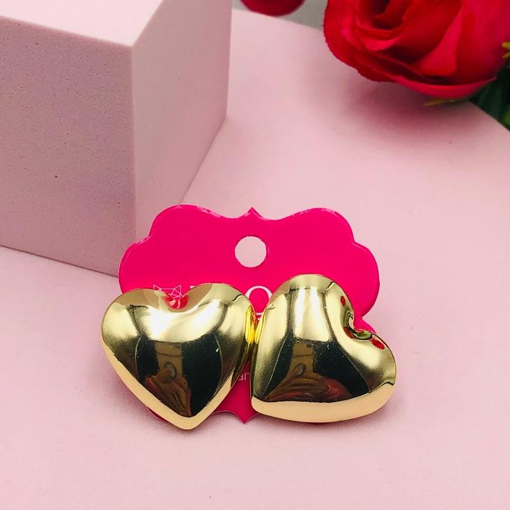 Brinco Coração Grande