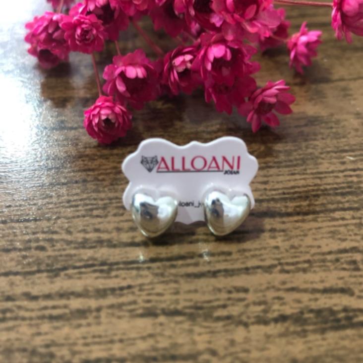 Brinco Coração Liso P