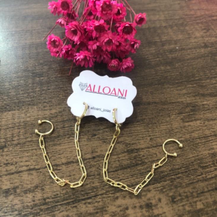 Brinco Corrente com Piercing