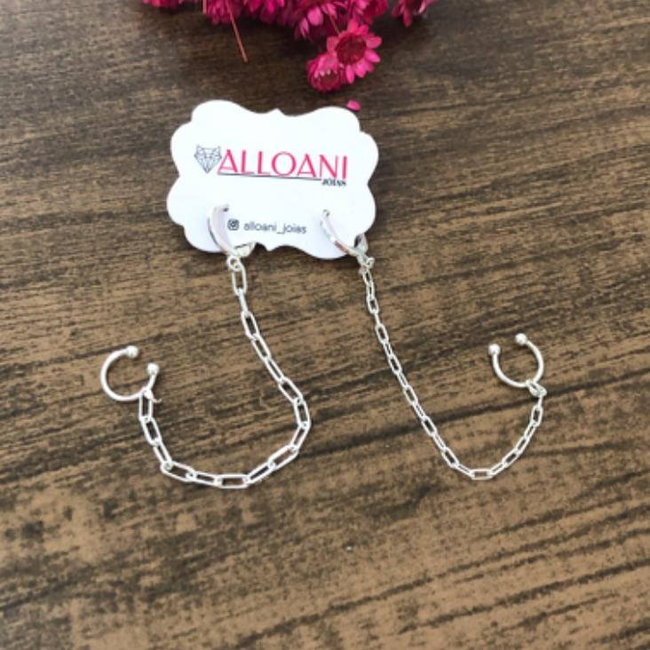 Brinco Corrente com Piercing