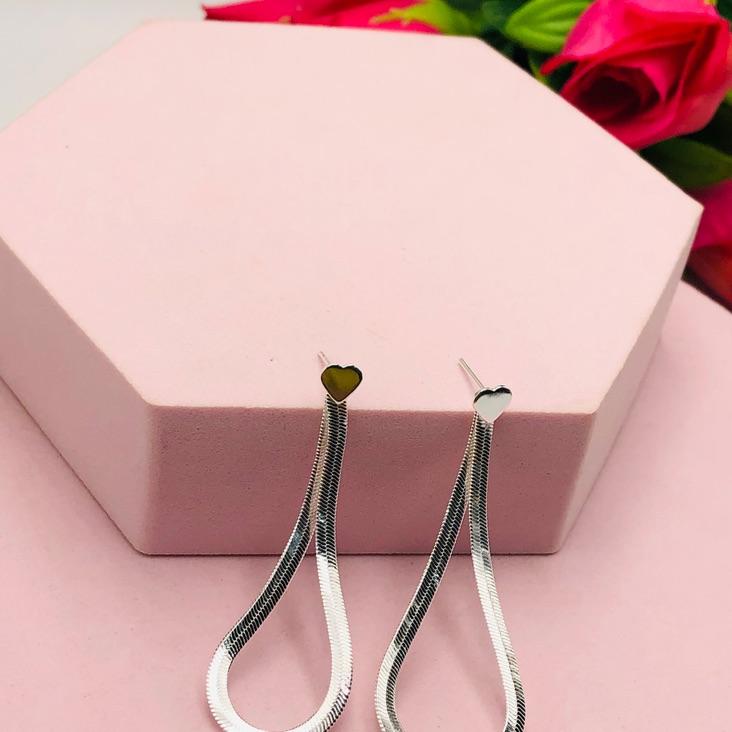 Brinco de Fita com Coração