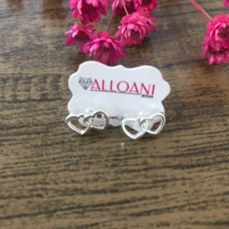 Brinco dois corações