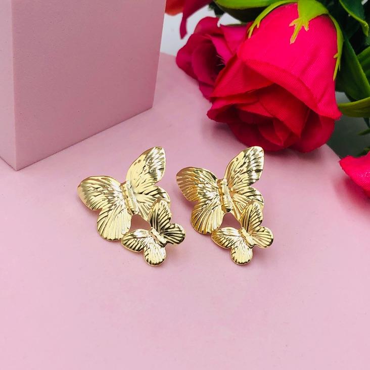 Brinco Duas Borboletas