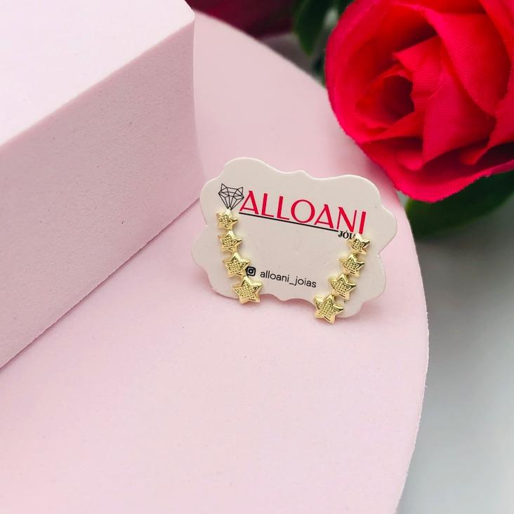 Brinco Ear Cuff Estrela