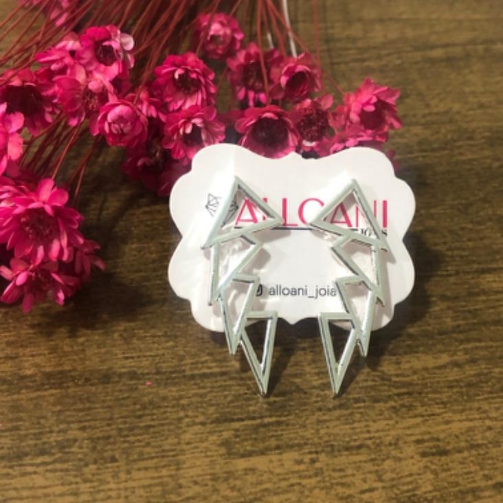 Brinco Ear Cuff Geométricos