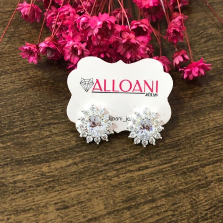 Brinco Gota Cravejado