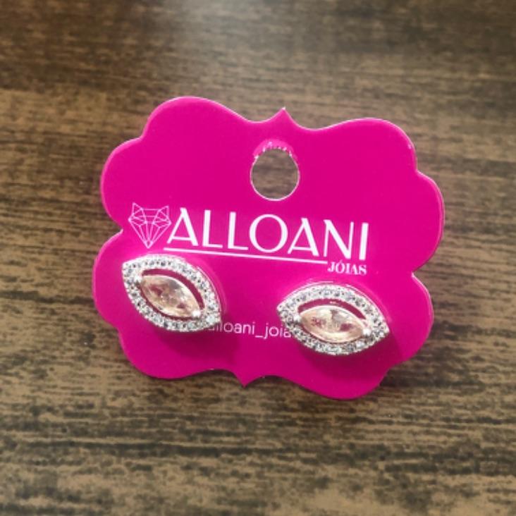 Brinco Gota Cravejado