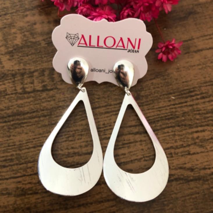 Brinco grande formato gota