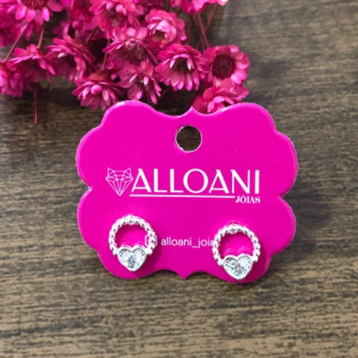 Brinco Mandala com Coração