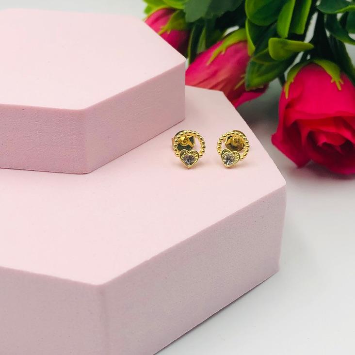 Brinco Mandala com Coração