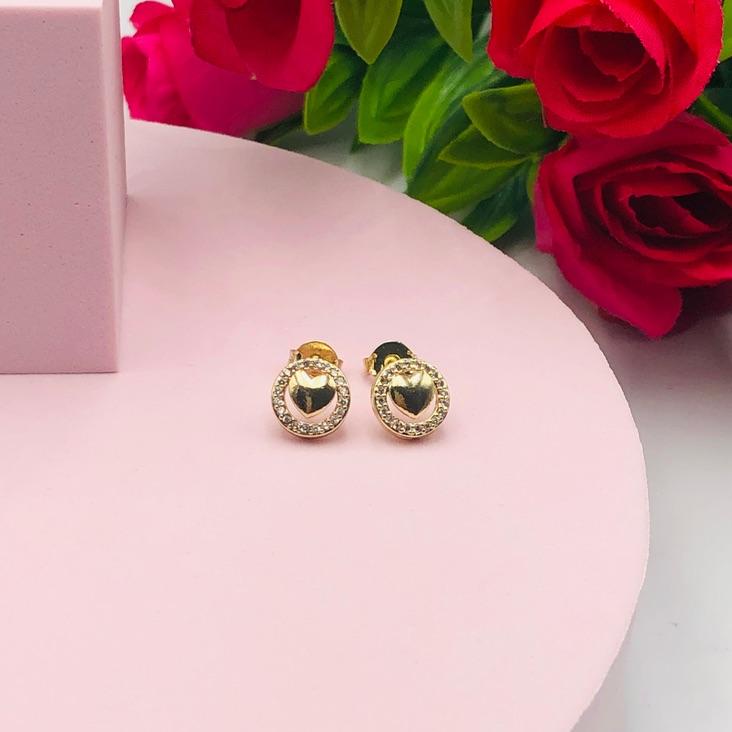 Brinco mandala coração