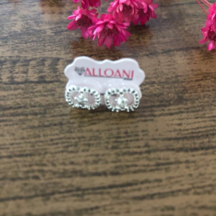 Brinco mandala cravejada