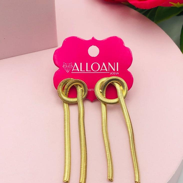 Brinco No com Corrente de Malha