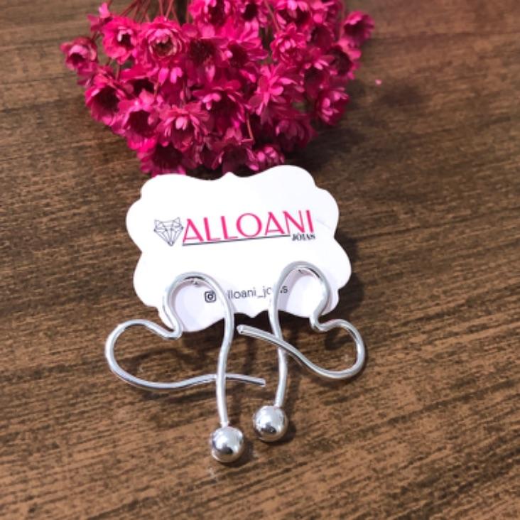 Brinco Pendurado Coração