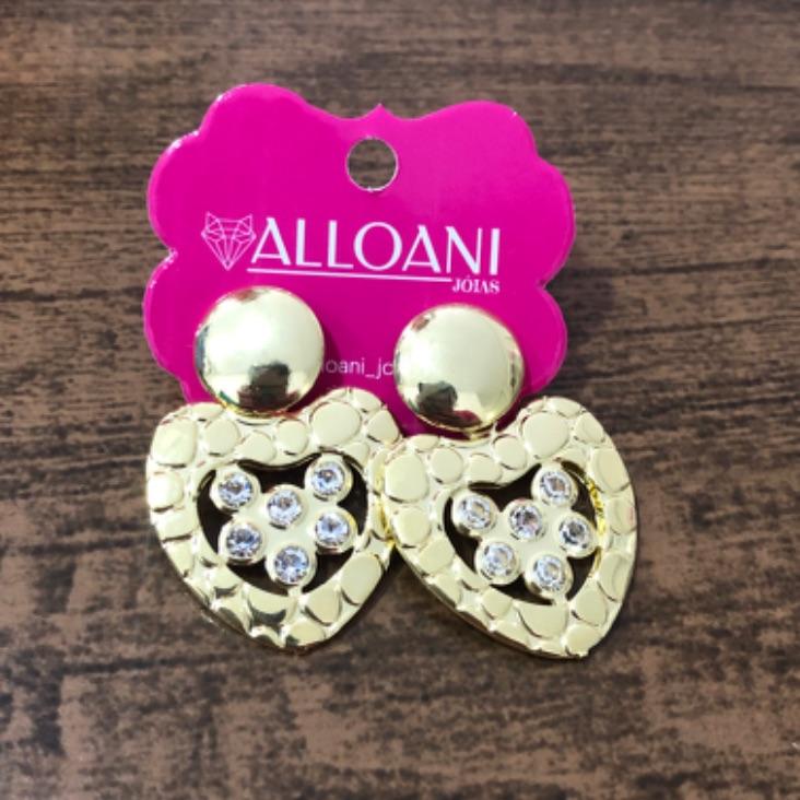 Brinco Pendurado Coração