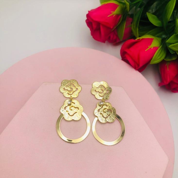 Brinco Pendurado Flor