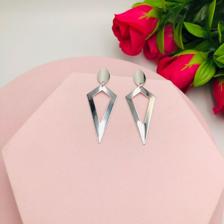 Brinco Pendurado Geométrico