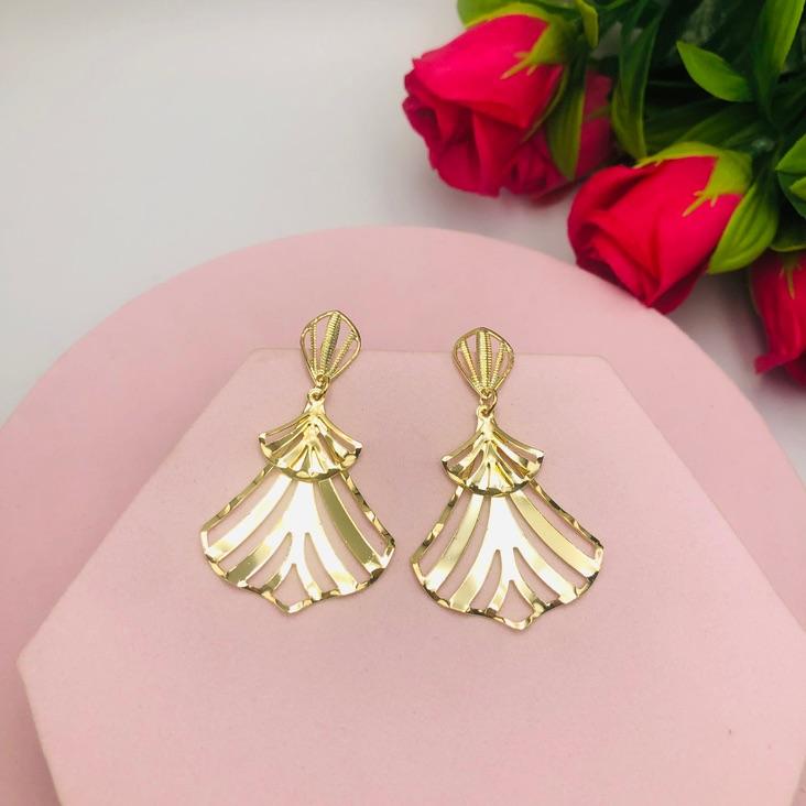 Brinco Pendurado Leques