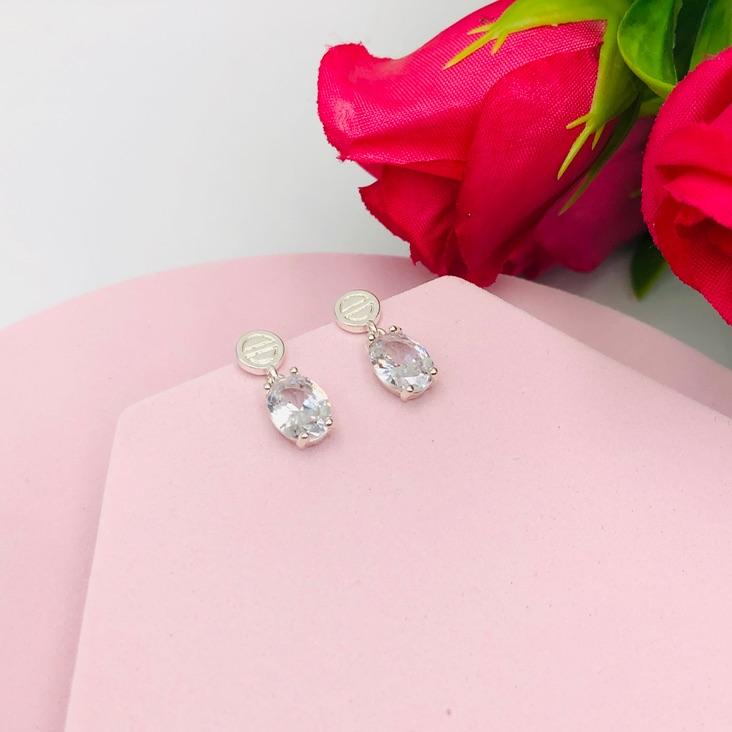 Brinco Pendurado Ponto de Luz