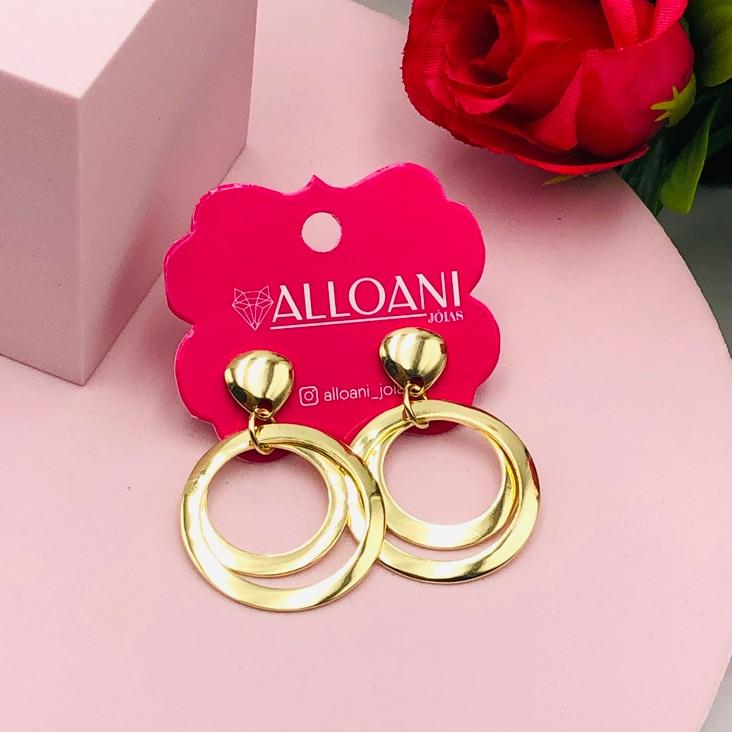 Brinco Pendurado Redondo