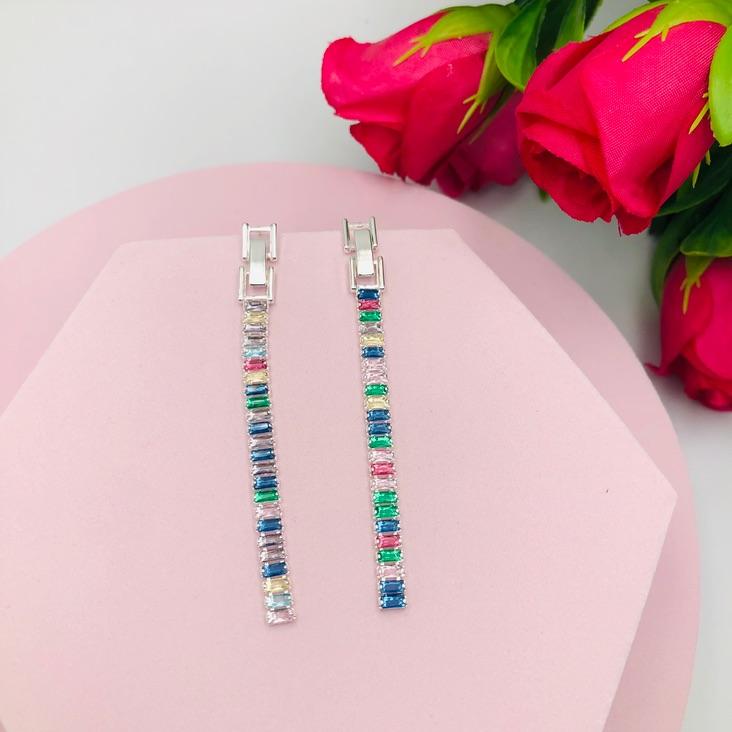 Brinco Pendurado Riviera Coloridas