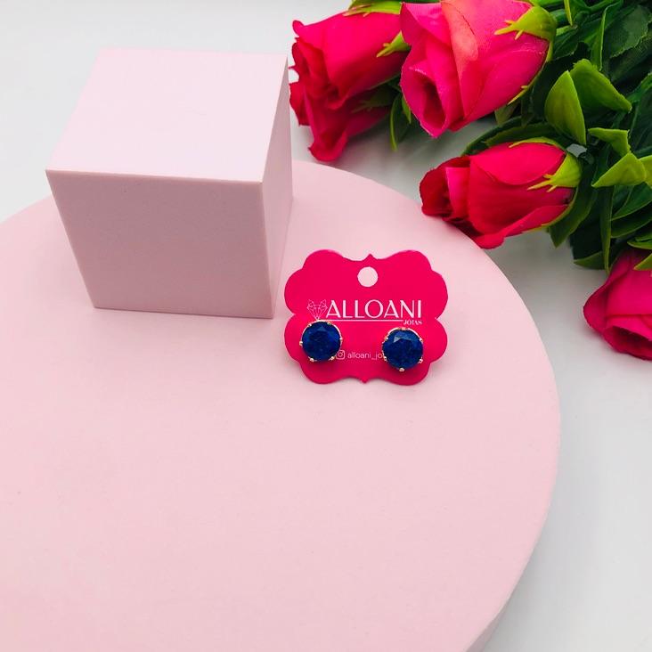 Brinco Ponto de Luz Azul