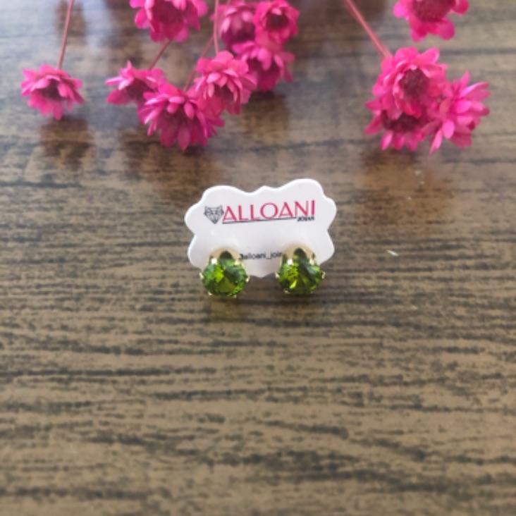 Brinco ponto de Luz verde