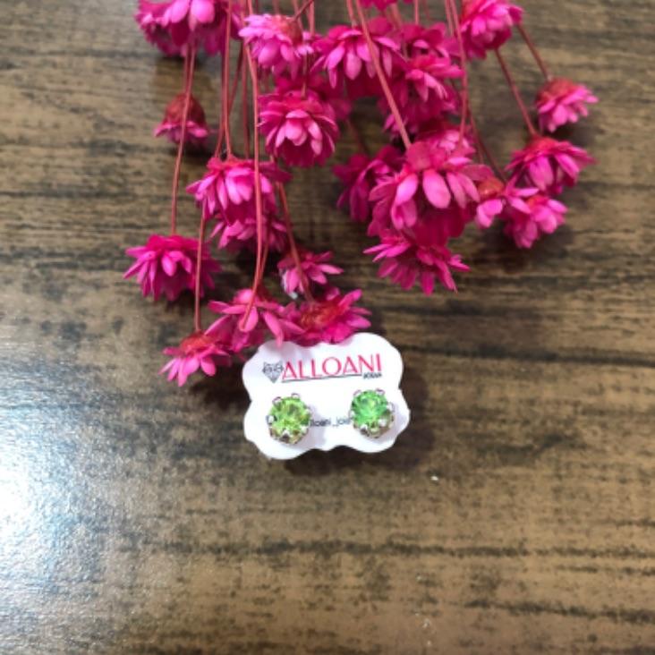 Brinco ponto de Luz verde