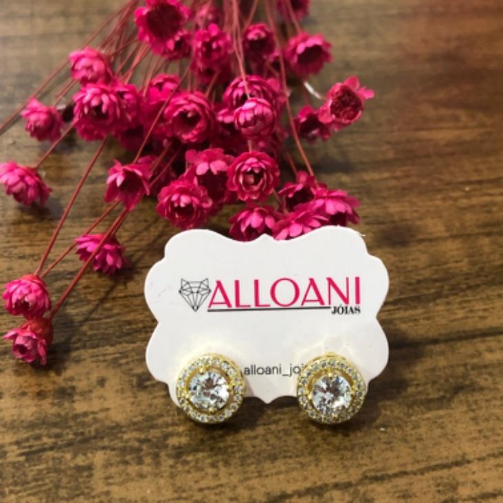 Brinco Redondo Cravejado