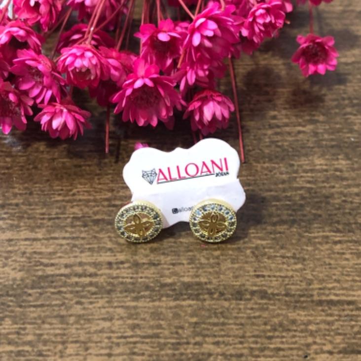 Brinco Redondo Cravejado