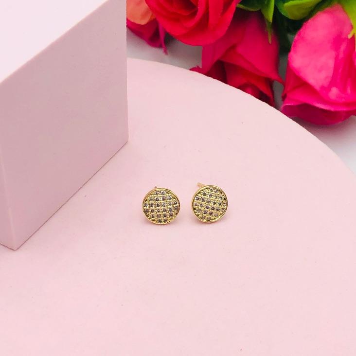 Brinco Redondo Cravejado